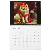 Jahr des Hundes Kalender (Feb 2027)