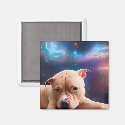 Jahr des Hundes Magnet (Vorderseite/Rückseite)