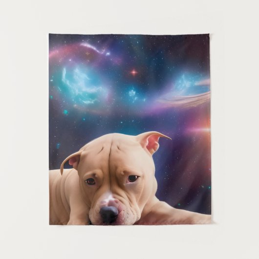 Jahr des Hundes Wandteppich (Vorderseite)