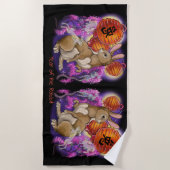 Jahr des Kaninchen-Chinesischen Zodiaks Strandtuch (Vorderseite)