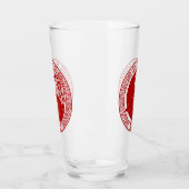 Jahr des Kaninchenlunars 2023 Traditionelles Jahr Glas (Links)