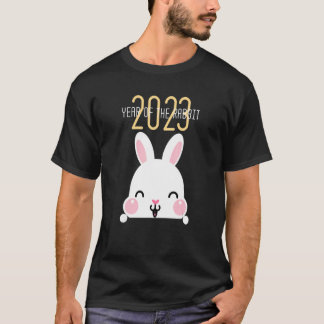Jahr des Kaninchens 2023 Zodiac Lunar New Y T-Shirt