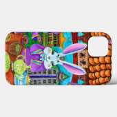 Jahr des Kaninchens Case-Mate iPhone Hülle (Rückseite (Horizontal))
