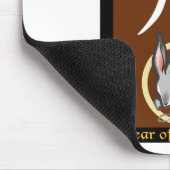 Jahr des Kaninchens Mousepad (Ecke)