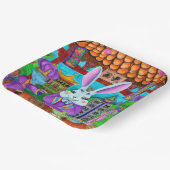 Jahr des Kaninchens Pappteller (Gewinkelt)