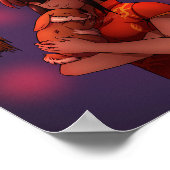 Jahr des Kaninchens Poster (Ecke)