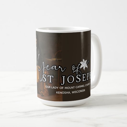 Jahr des katholischen Gotteshauses Kaffeetasse (VorderseiteRechts)