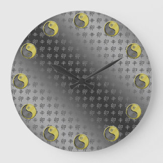 Jahr des Metallhasen Große Wanduhr