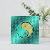 Jahr des Metallhundes Karte (Stehend Vorderseite)