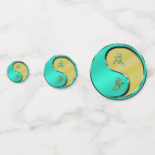 Jahr des Metallhundes Konfetti (Vorderseiten)