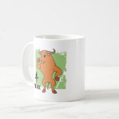 Jahr des Ochsen-Geschenks Kaffeetasse (Vorderseite Links)