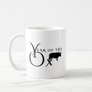 Jahr des Ochsen Kaffeetasse
