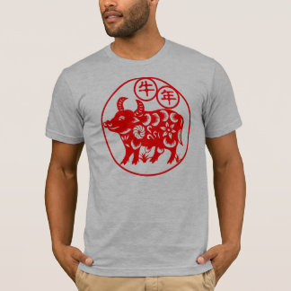 Jahr des Ochsen T-Shirt