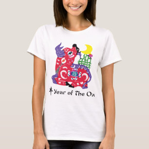 Jahr des Ochsen-T - Shirt u. der Geschenke