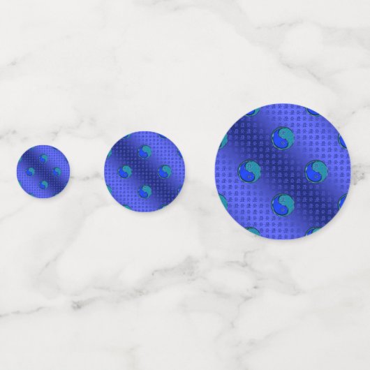 Jahr des Ochsenwassers Konfetti (Rückseiten)