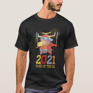 Jahr des OX 2021 - Funny Happy Chinese New Year T-Shirt