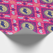 Jahr des OX Geschenkpapier (Ecke)