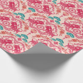 Jahr des OX Geschenkpapier (Ecke)