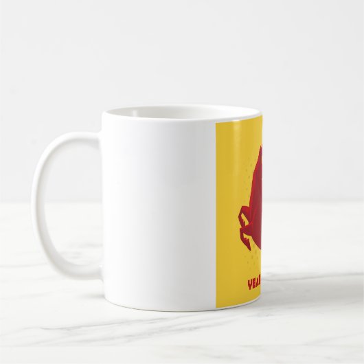Jahr des OX Kaffeetasse (Links)