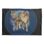 Jahr des Oxchinesischen Zodiaks Kissenbezug (Rückseite)