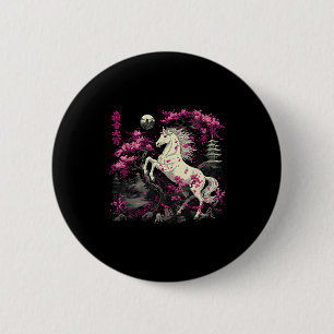 Jahr des Pferdes 2026 Chinesisch Button
