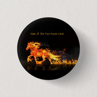 Jahr des Pferdes 2026 (Feuerpferd} Button
