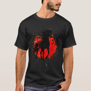 Jahr des Pferdes 2026 Frohes chinesisches Neujahr T-Shirt
