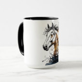 Jahr des Pferdes 2026 Tasse (Vorderseite Links)