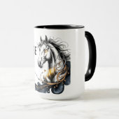 Jahr des Pferdes 2026 Tasse (VorderseiteRechts)