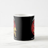 Jahr des Pferdes Chinesischer Zodiac Lunar Neujahr Kaffeetasse (Mittel)