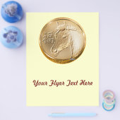 Jahr des Pferdes Flyer (Einzeln)