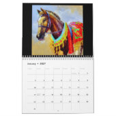 Jahr des Pferdes Kalender (Jan 2027)