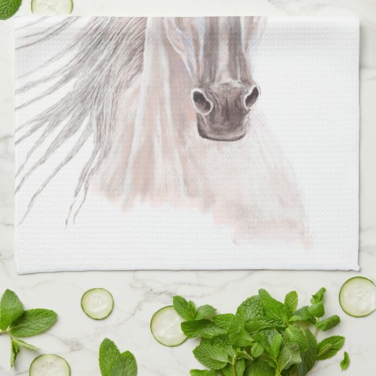 Jahr des Pferds 2014 Handtuch (Gefaltet)