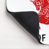 Jahr des Pferds 2014 Mousepad (Ecke)