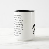 Jahr des Pferds - chinesischer Tierkreis Tasse (Zentrum)