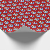 Jahr des Rabbit Wrapping Paper Geschenkpapier (Ecke)