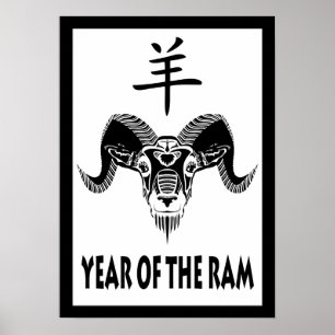 Jahr des RAM (wildRam) Poster