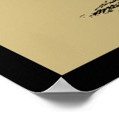 Jahr des Rasterrücklaufs Poster (Ecke)