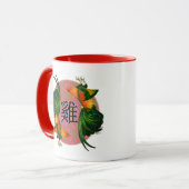 Jahr des Rasters Tasse (Vorderseite Links)