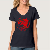 Jahr des Ratten-T-Shirts
