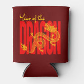 Jahr des roten Goldes des Drachen Dosenkühler (Vorderseite)