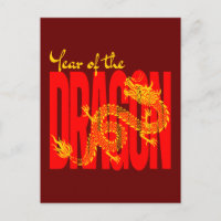 Jahr des roten Goldes des Drachen
