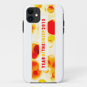 Jahr des Schafs 2015 (Bukeh) Case-Mate iPhone Hülle