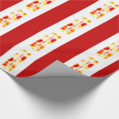 Jahr des Schafs 2015 (Bukeh) Geschenkpapier (Ecke)