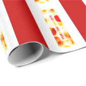 Jahr des Schafs 2015 (Bukeh) Geschenkpapier (Rolleneckpunkt)