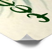 Jahr des Schlangenplakats Poster (Ecke)