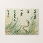 Jahr des Schlangenpuzzlespiels Puzzle (Horizontal)