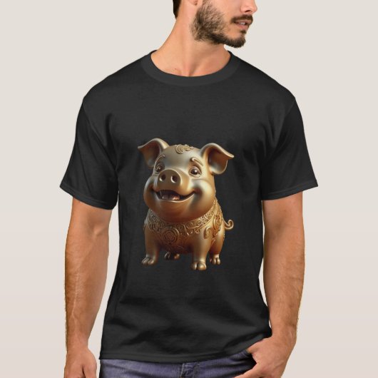 JAHR DES SCHWEINS T-Shirt (Vorderseite)
