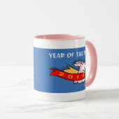 Jahr des Schweins Tasse (VorderseiteRechts)