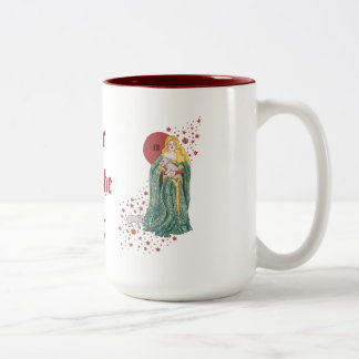 Jahr des Schweins Zweifarbige Tasse